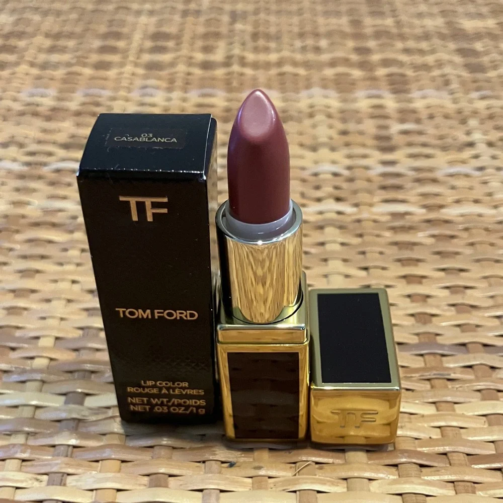 Tom Ford Lip Color Casablanca Travel Size New in Box